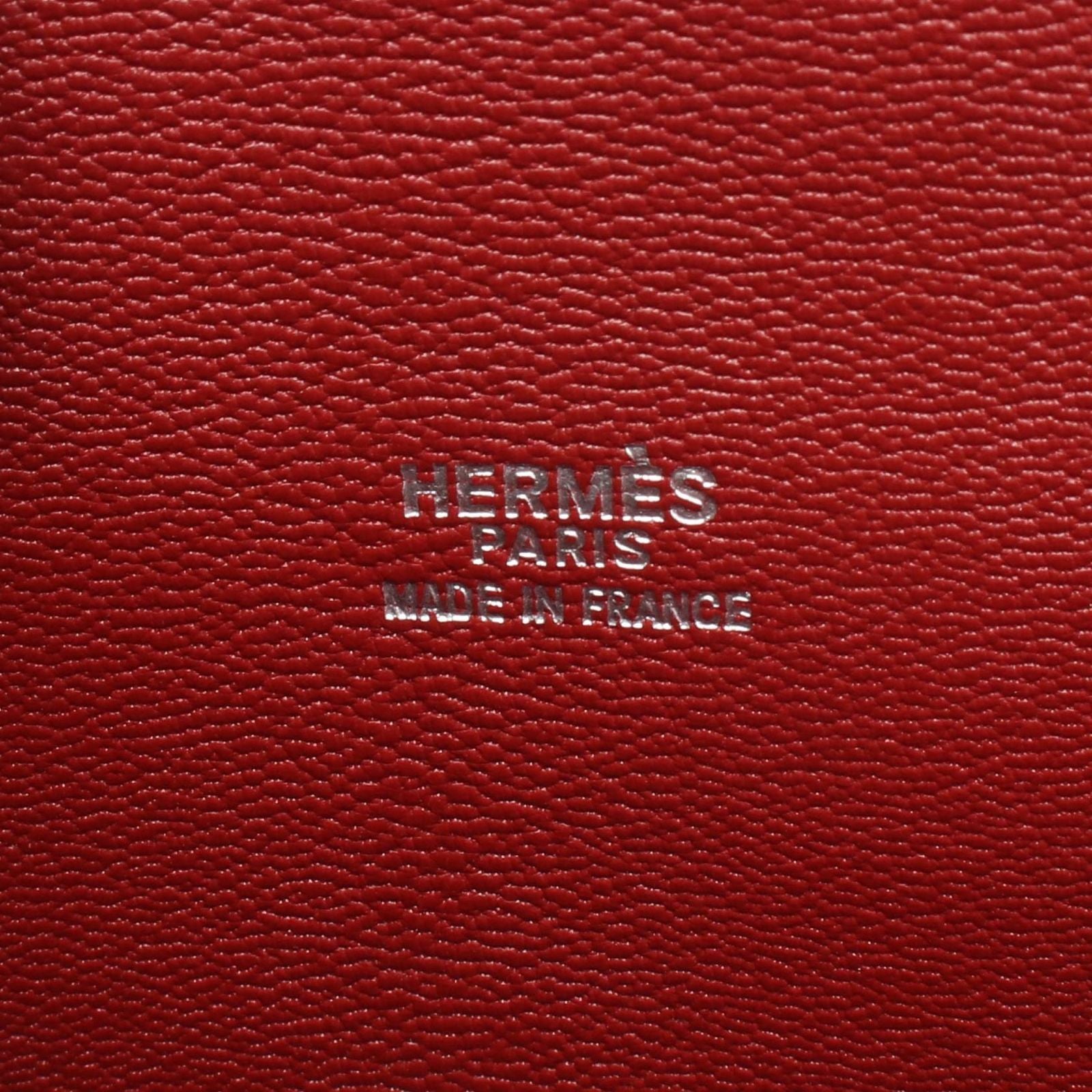Hermes Handbag Escapade Rouge Ash Calf — view 4