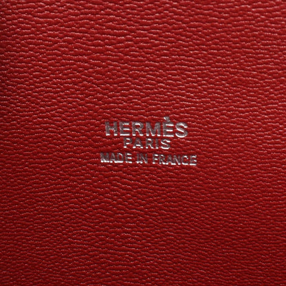 Hermes Handbag Escapade Rouge Ash Calf — view 4