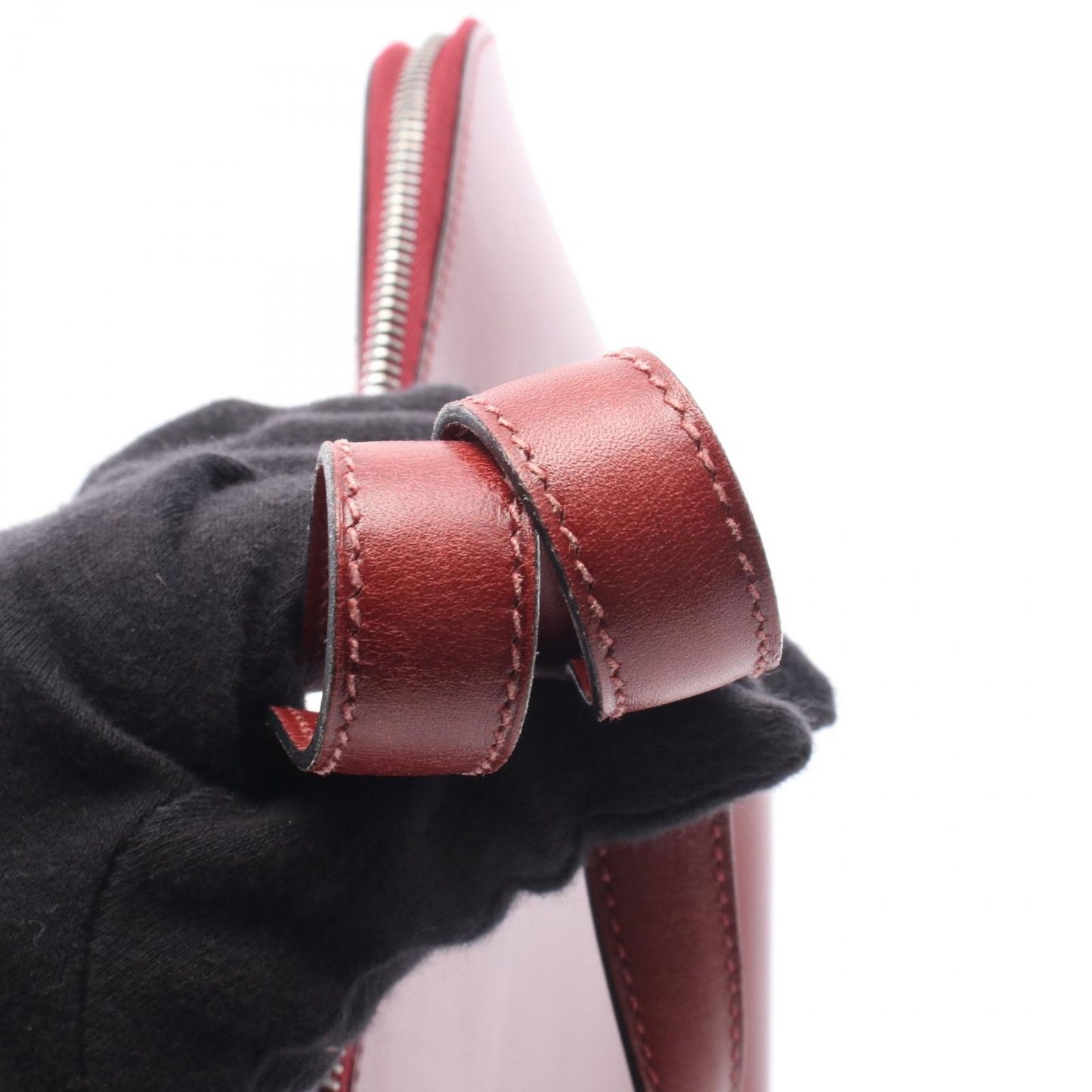 Hermes Handbag Escapade Rouge Ash Calf — view 8