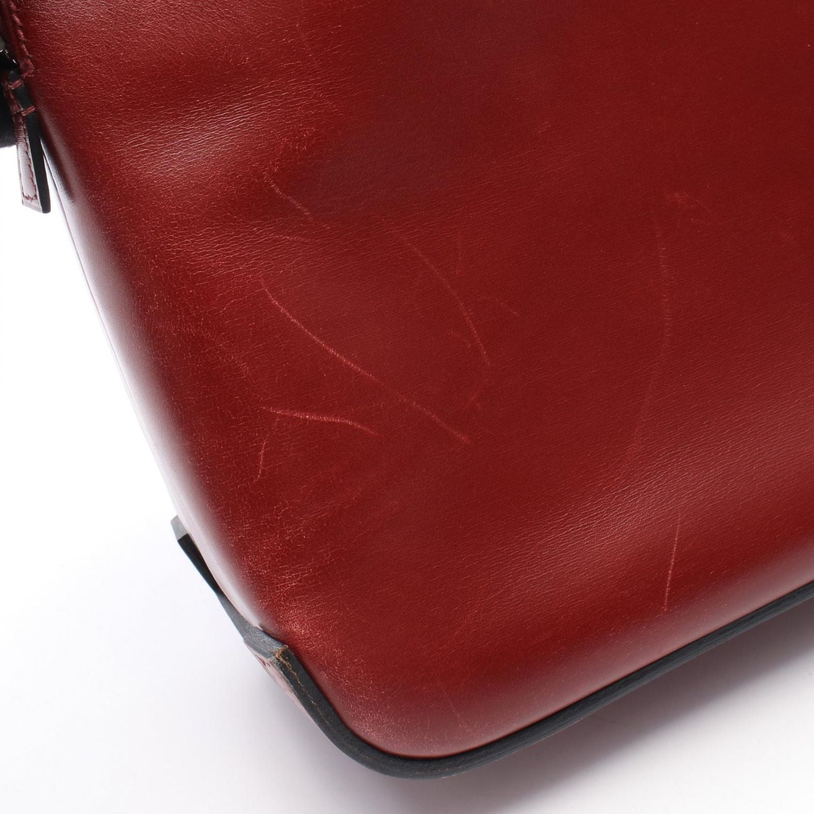 Hermes Handbag Escapade Rouge Ash Calf — view 7