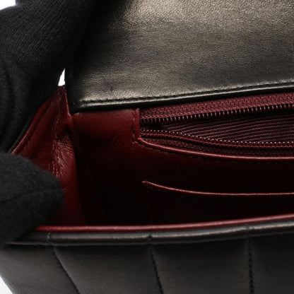 Chanel Shoulder Bag Mademoiselle Black Lambskin — view 7