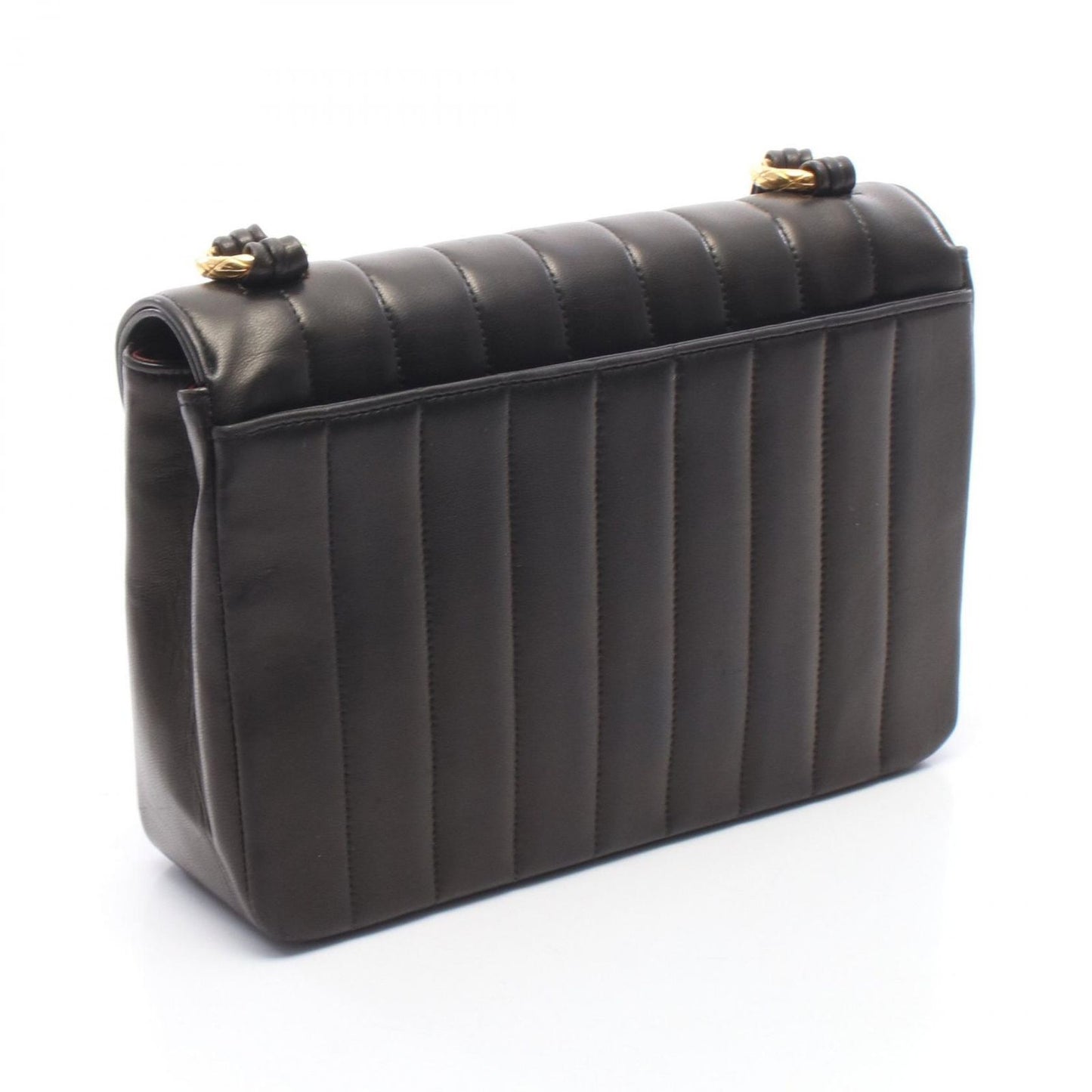 Chanel Shoulder Bag Mademoiselle Black Lambskin — view 2