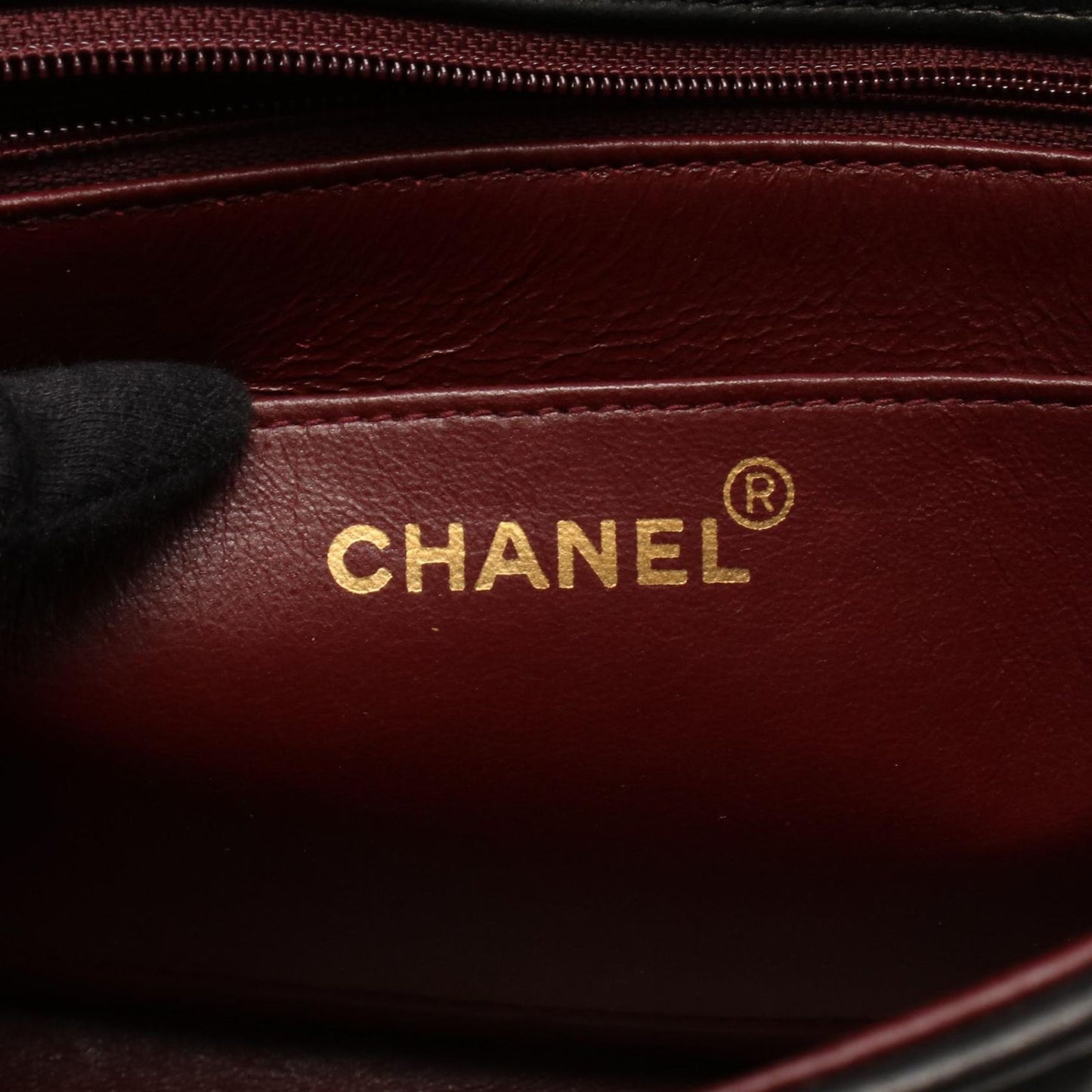 Chanel Shoulder Bag Mademoiselle Black Lambskin — view 4