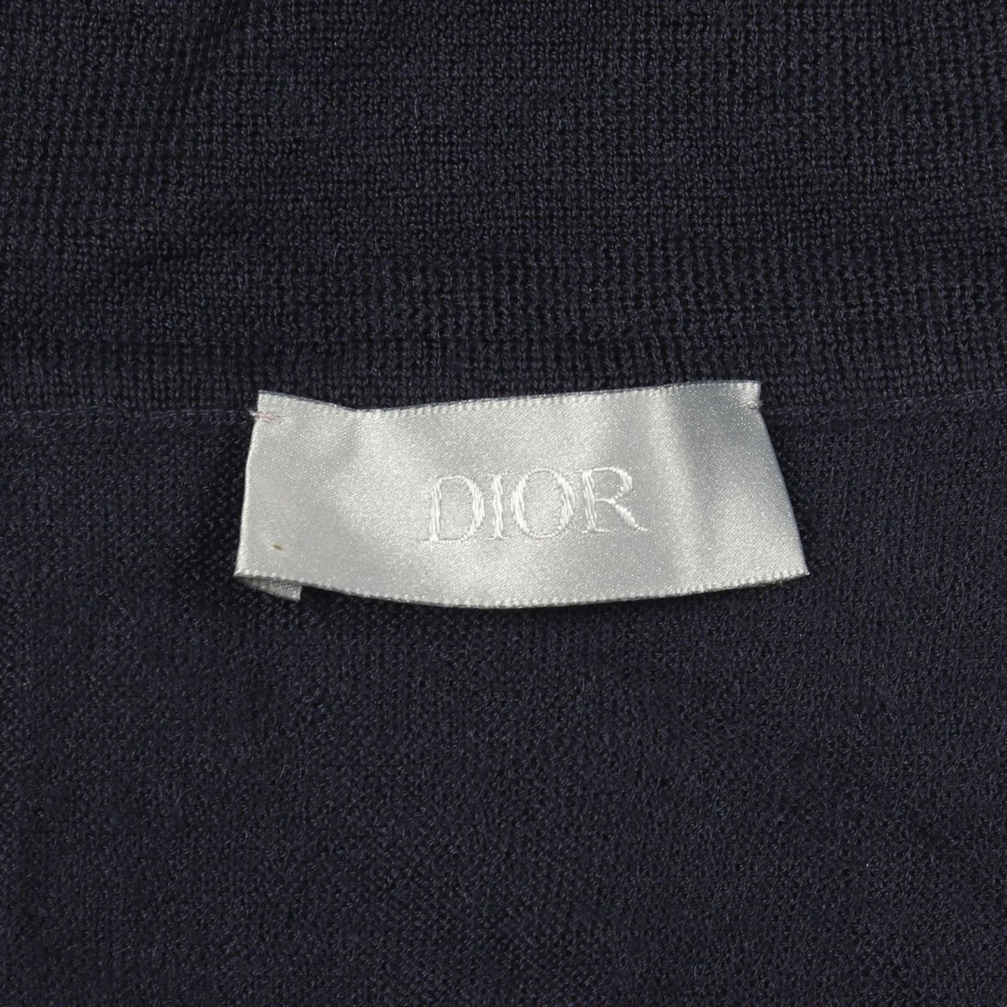 Dior Knit Bee Embroidery Turtleneck Cashmere Sweater — view 3