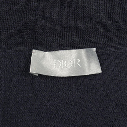 Dior Knit Bee Embroidery Turtleneck Cashmere Sweater — view 3