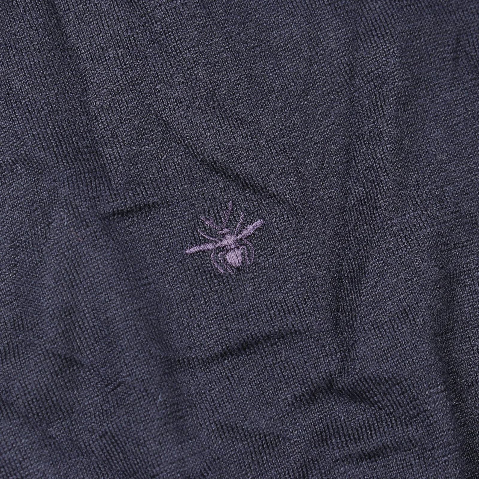 Dior Knit Bee Embroidery Turtleneck Cashmere Sweater — view 6
