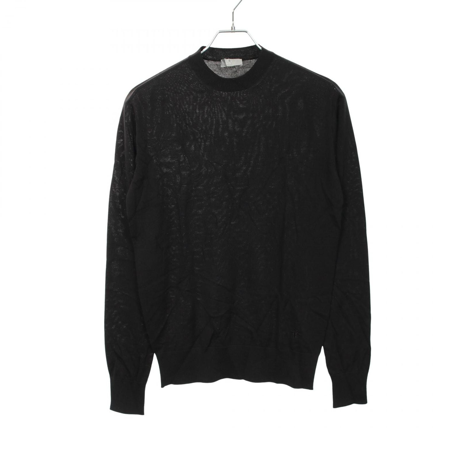 Dior Knit Bee Embroidery Crew Neck Wool Sweater