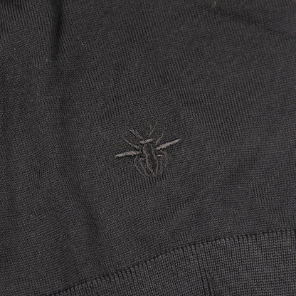 Dior Knit Bee Embroidery Crew Neck Wool Sweater — view 6