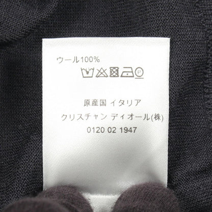 Dior Polo Shirt Bee Embroidery Long Sleeve Wool — view 4