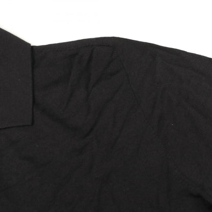 Dior Polo Shirt Bee Embroidery Long Sleeve Knit Wool — view 5