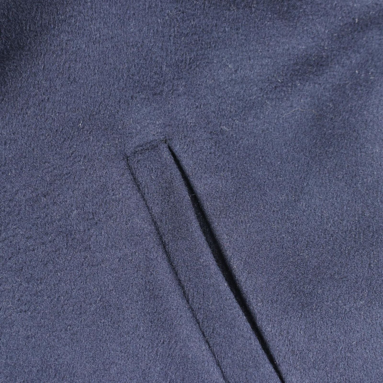 Louis Vuitton Double Face Drape Front Coat Qwe Wool — view 7