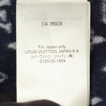 Louis Vuitton Double Face Drape Front Coat Qwe Wool — view 4