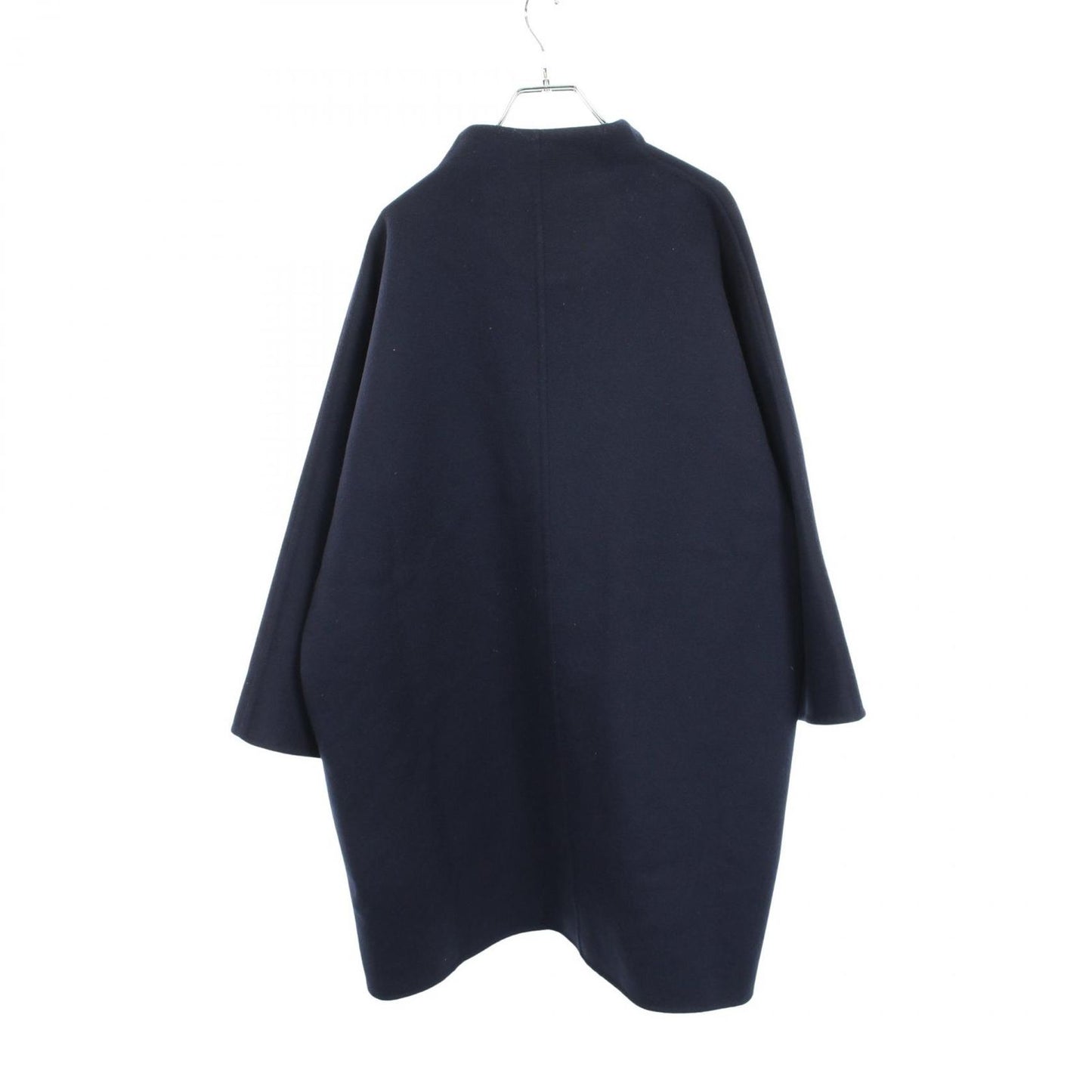 Louis Vuitton Double Face Drape Front Coat Qwe Wool — view 2