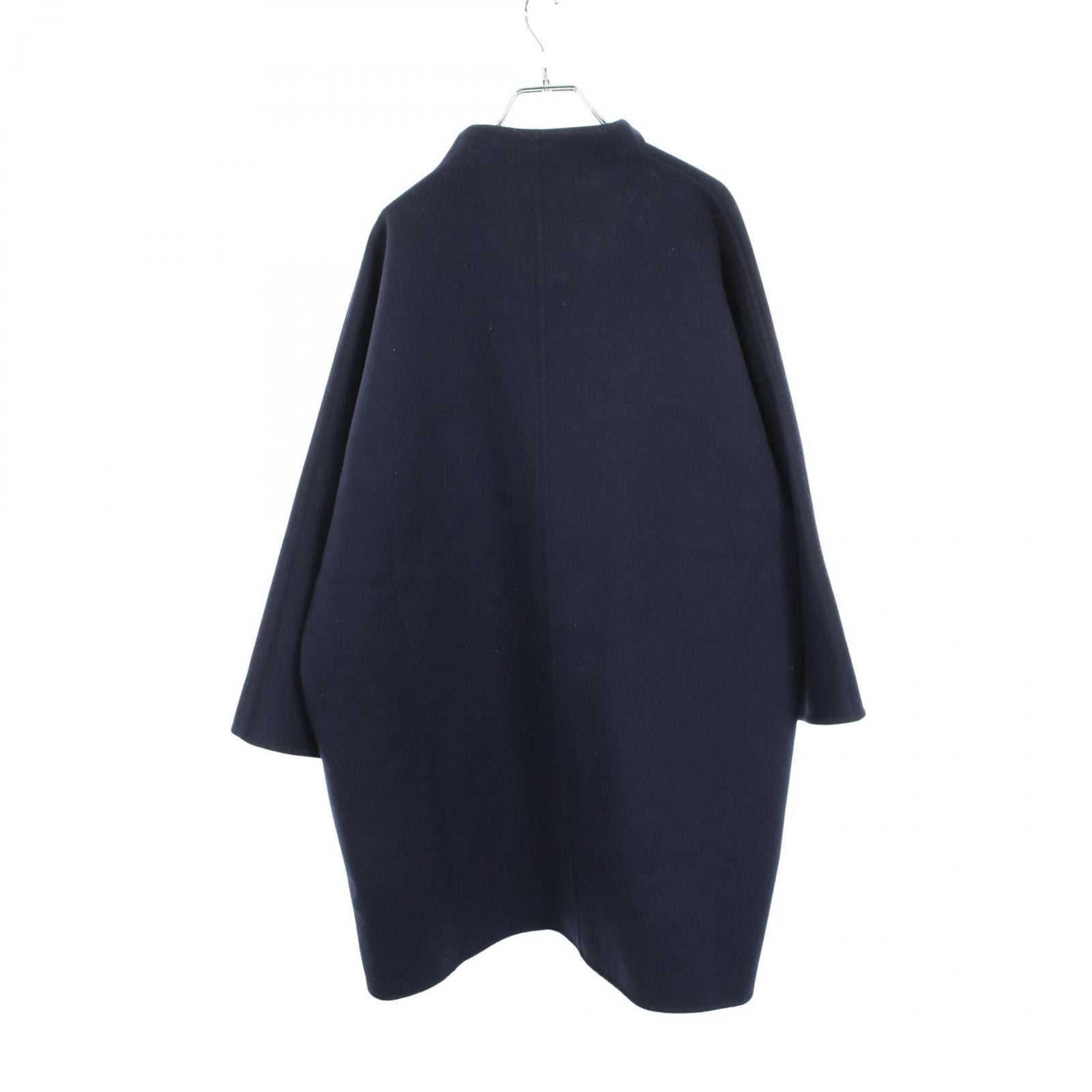 Louis Vuitton Double Face Drape Front Coat Qwe Wool — view 2
