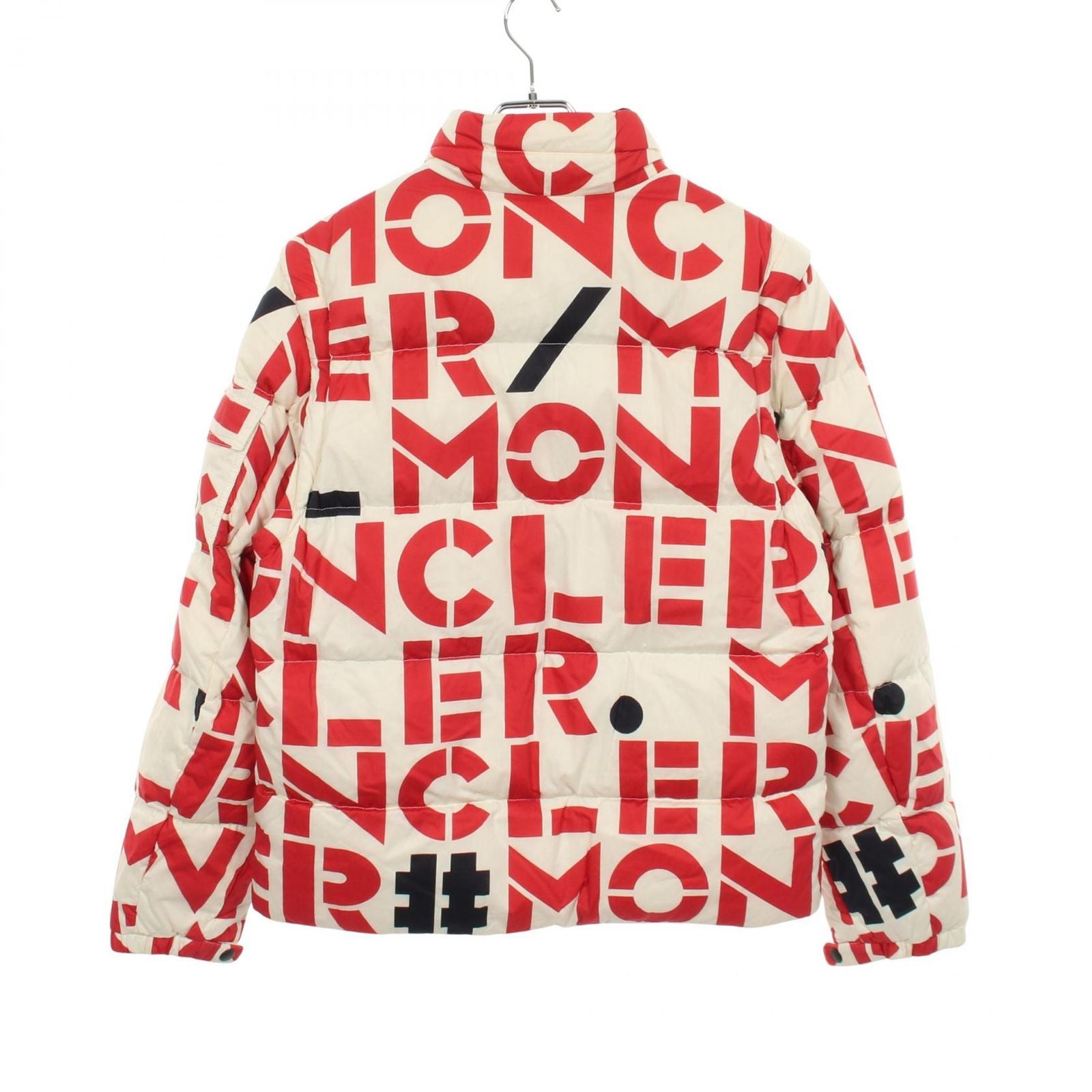 Moncler Down Jacket Genius 2 Jehan White Red — view 2