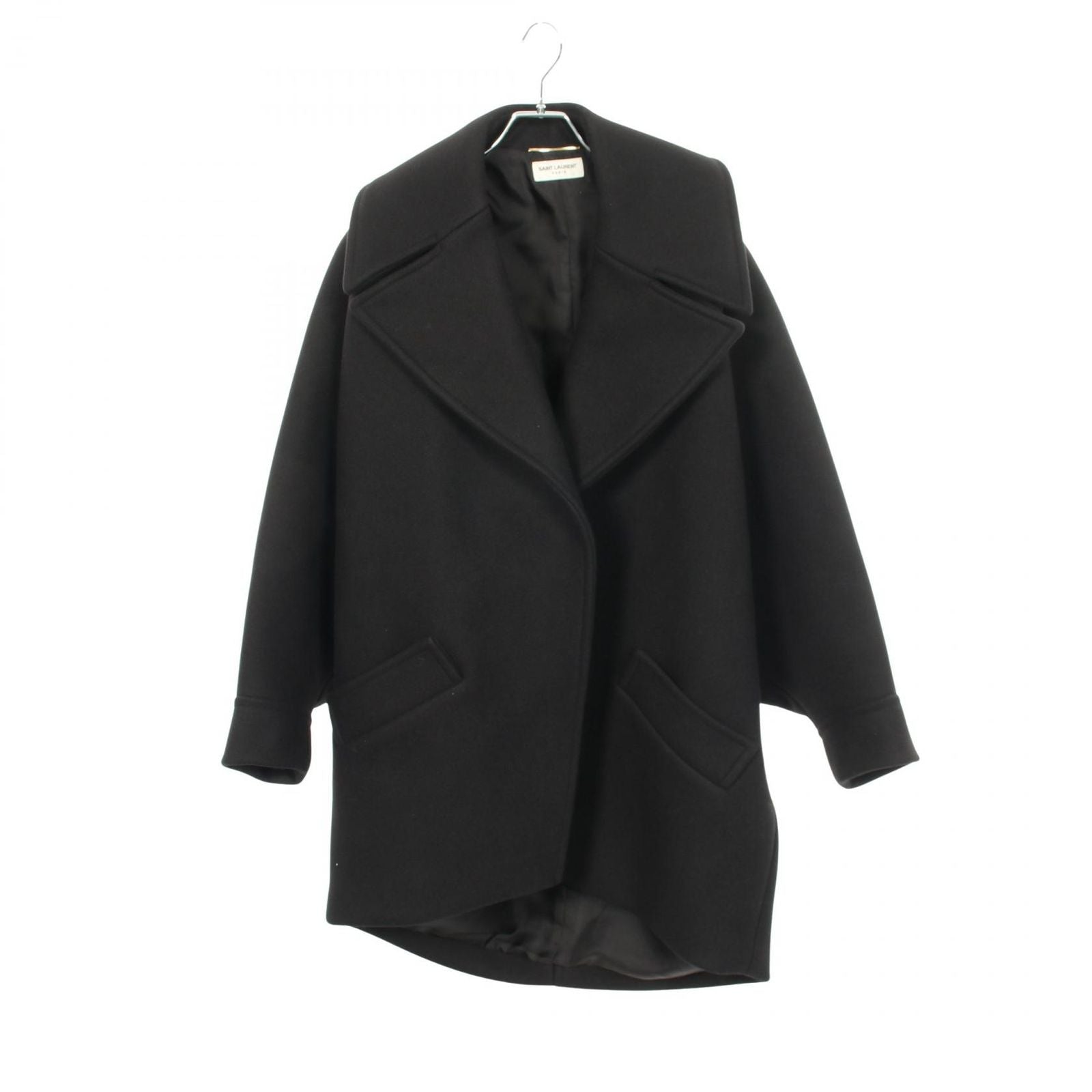 Saint Laurent Paris Melton Coat Wool