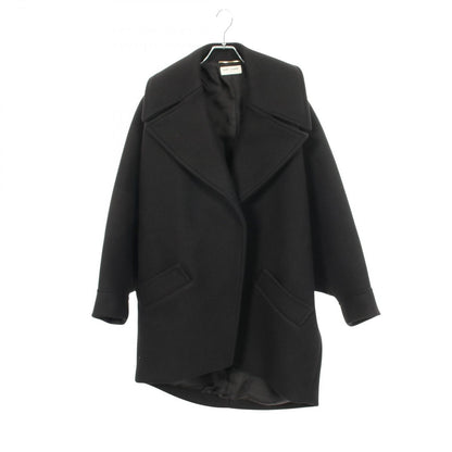 Saint Laurent Paris Melton Coat Wool