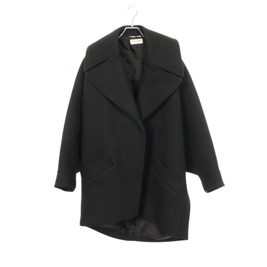 Saint Laurent Paris Melton Coat Wool