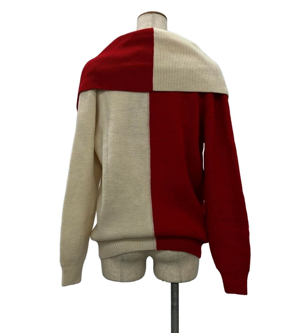 Gucci Knit Tagged Chunky Wool Belted Sweater LadySIZE — view 2