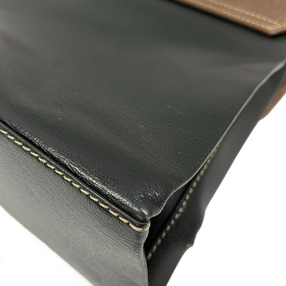 Loewe Handbag Black Da Ninebrown Leather — view 6