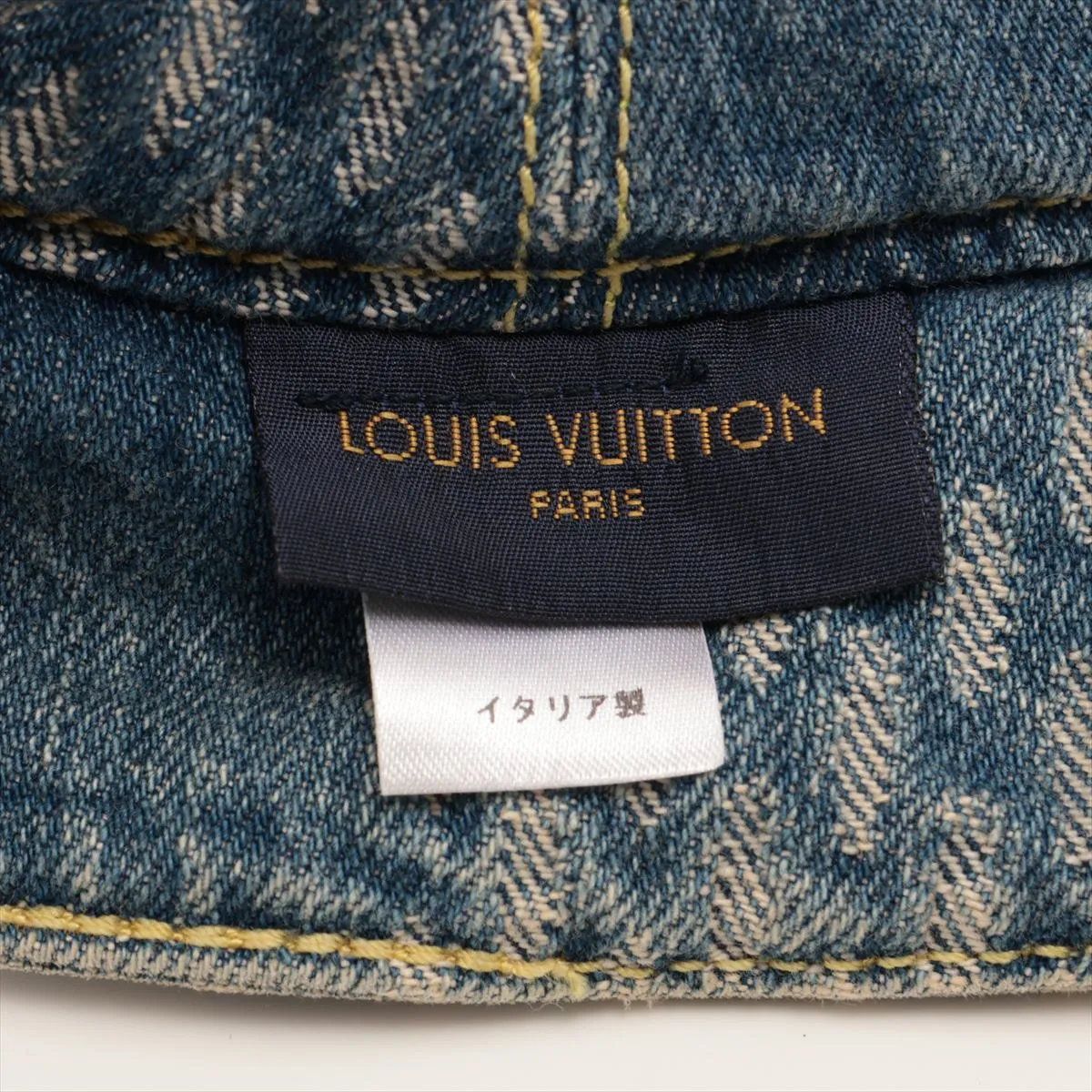 Louis Vuitton with Damier Monogram bule Hat MM — view 5
