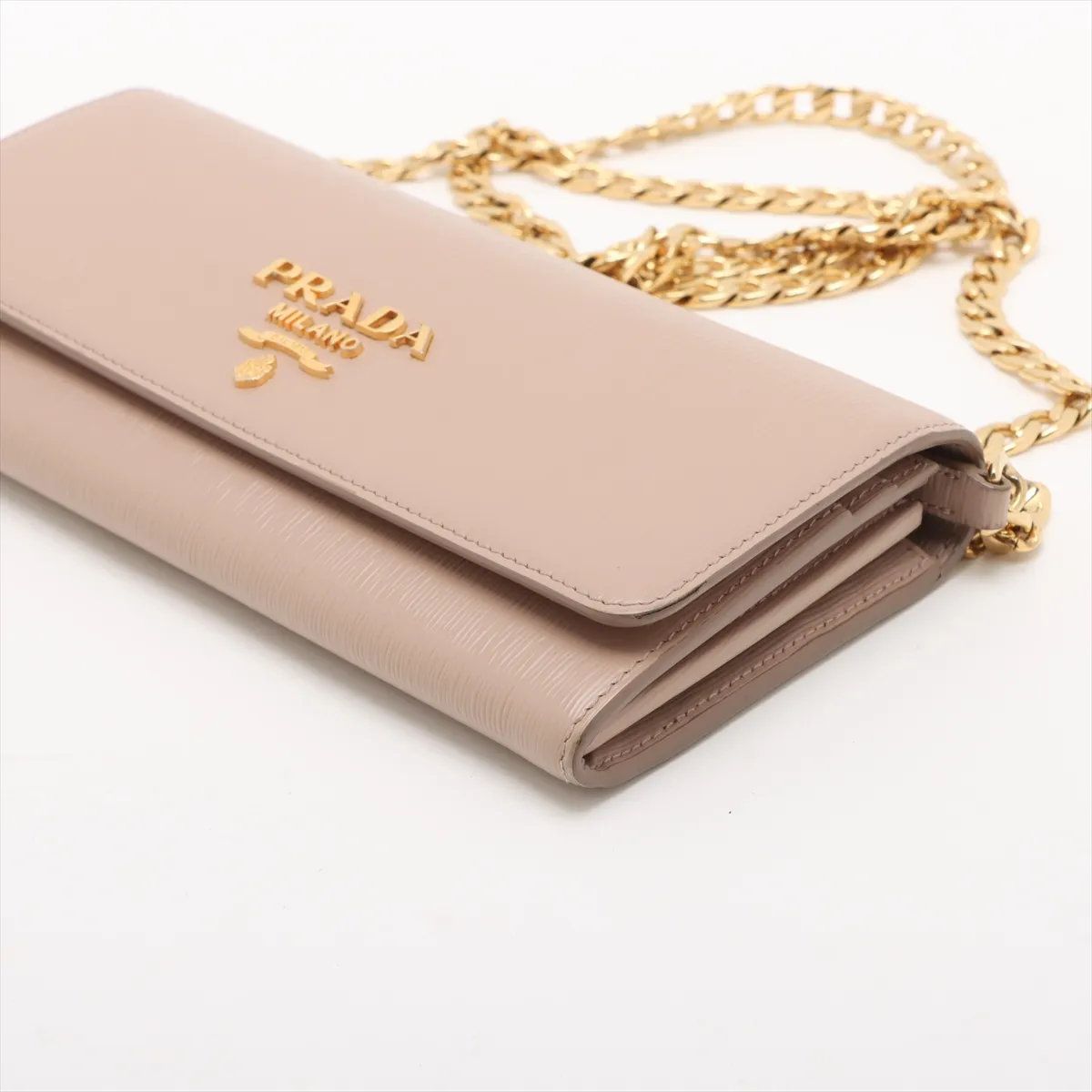 Prada Che Shoulder Wallet Leather Crossbody — view 3