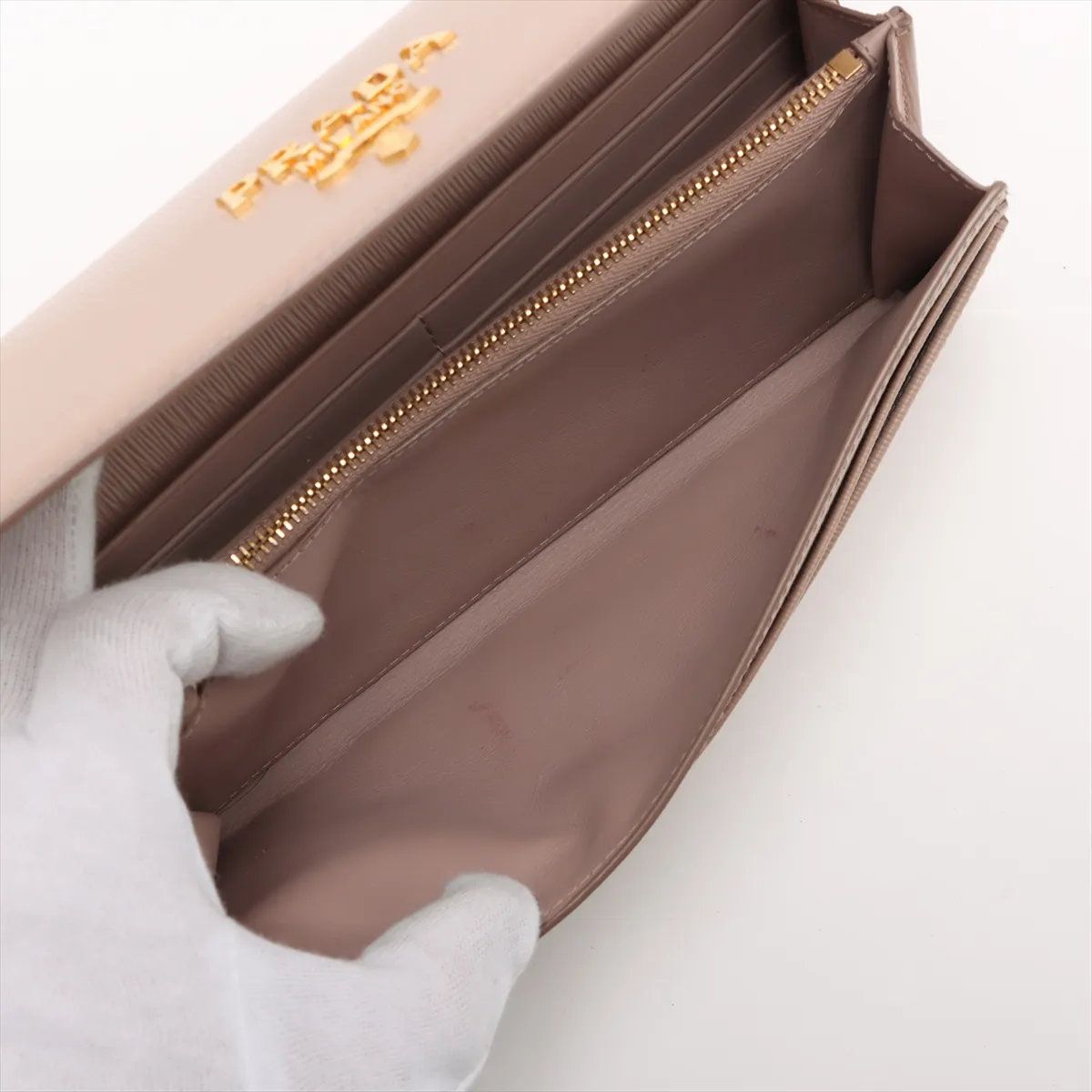 Prada Che Shoulder Wallet Leather Crossbody — view 6