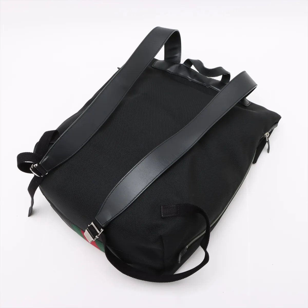 Gucci Sherry Line Sac Shoulder Bag Black Leather — view 5