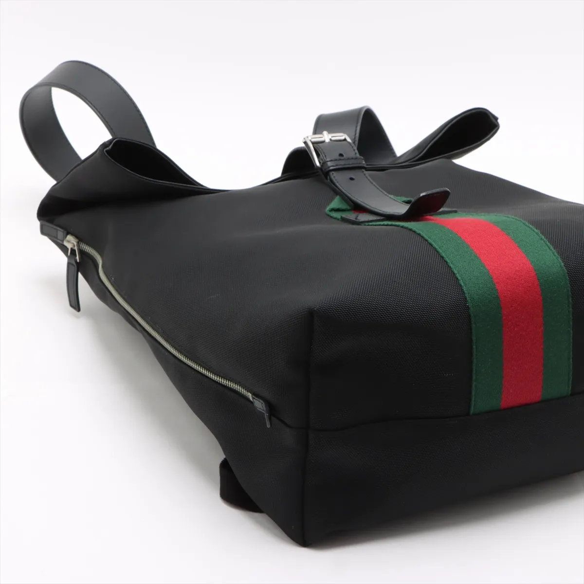Gucci Sherry Line Sac Shoulder Bag Black Leather — view 4