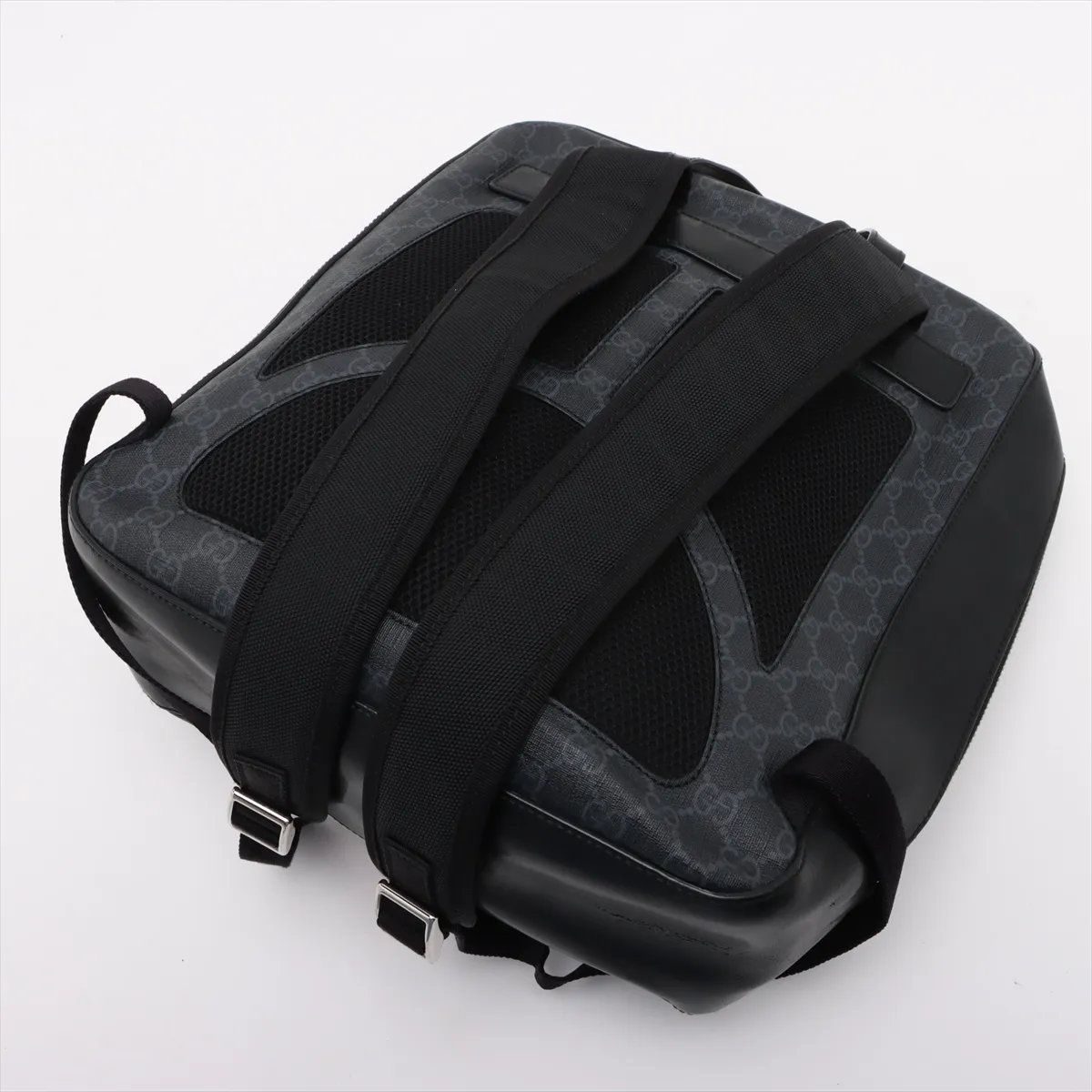 Gucci GG Sherry Line Leather Sac Bag Black — view 5