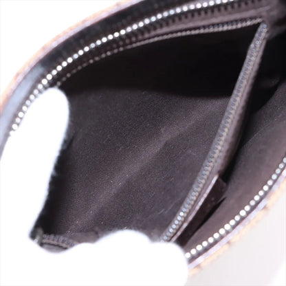 Gucci GG Canvas Leather Shoulder Bag Crossbody Brown — view 7