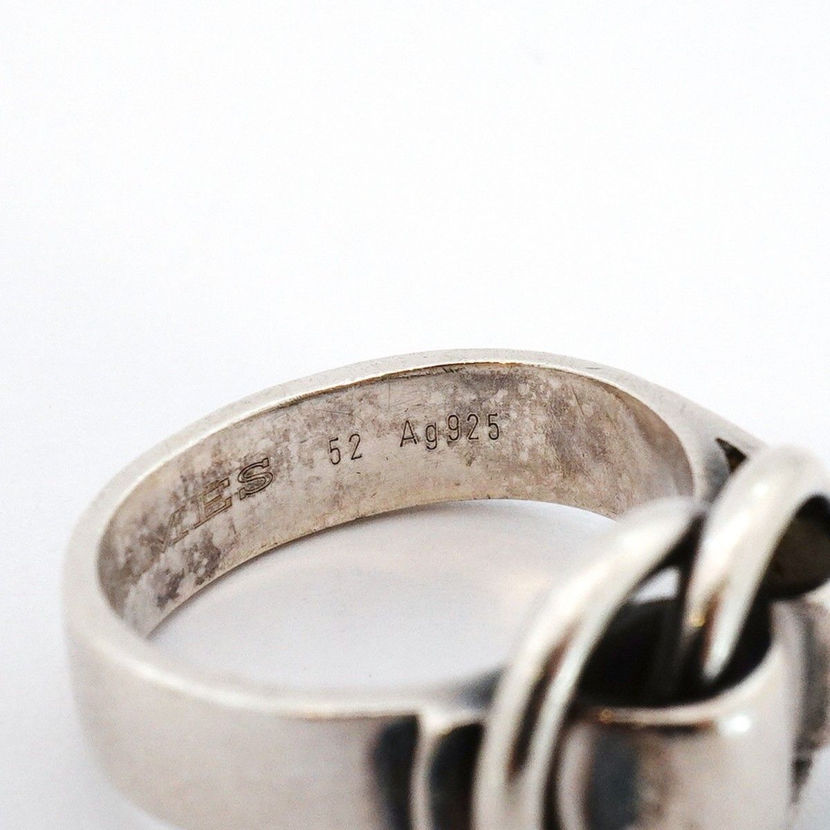 Hermes Ring Duzano 925 Sterling Silver — view 5