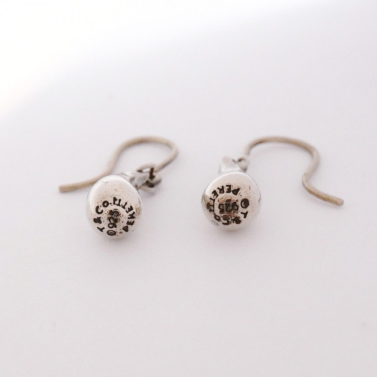 Tiffany & Co Earrings Teardrop 925 Sterling Silver — view 4