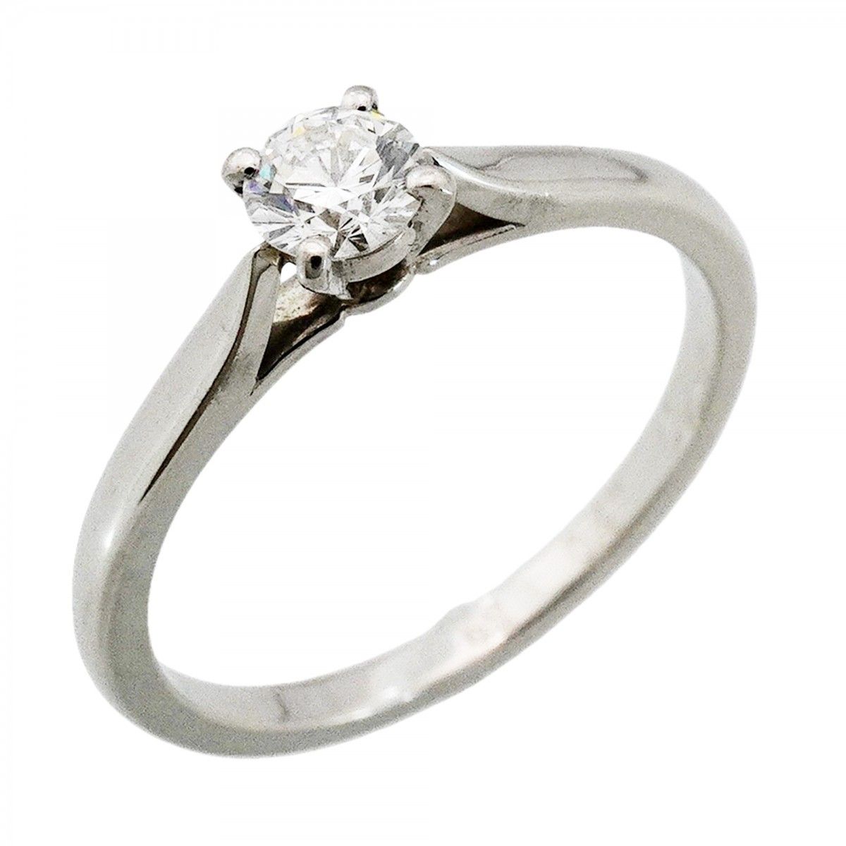 Cartier Ring Solitaire Platinum Diamond