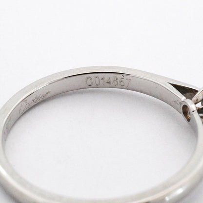 Cartier Ring Solitaire Platinum Diamond — view 6