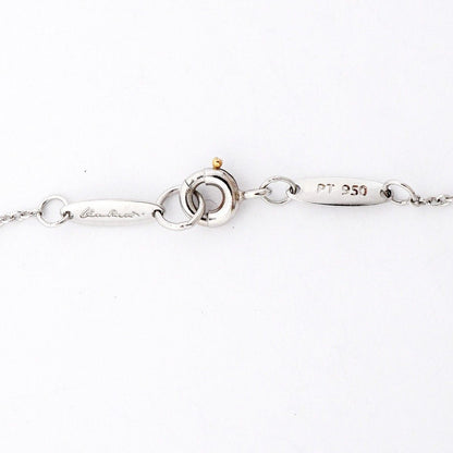 Tiffany & Co Necklace Small Cross Platinum Diamond — view 5