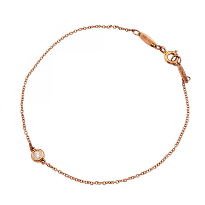 Tiffany & Co Bracelet by the Yard 18k Pink Gold Diamond