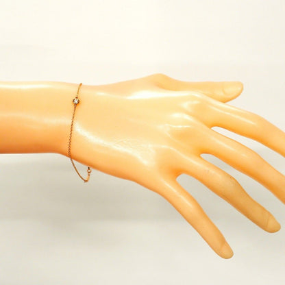 Tiffany & Co Bracelet by the Yard 18k Pink Gold Diamond — view 6