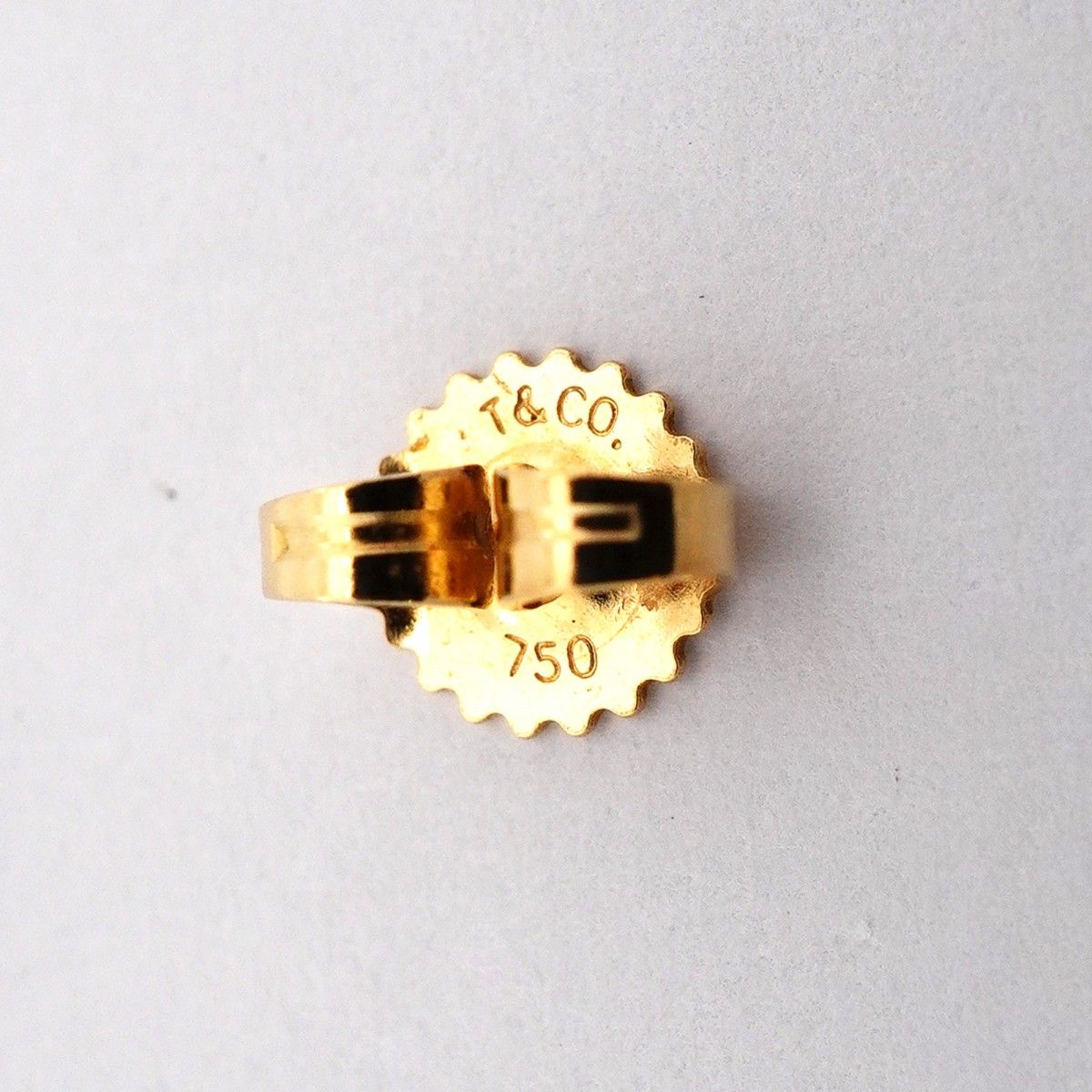 Tiffany & Co Earrings Cross Stitch 18k Yellow Gold — view 5