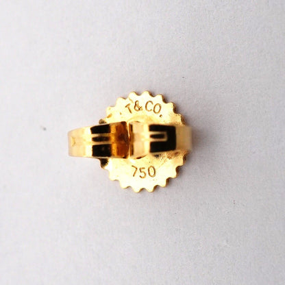 Tiffany & Co Earrings Cross Stitch 18k Yellow Gold — view 5