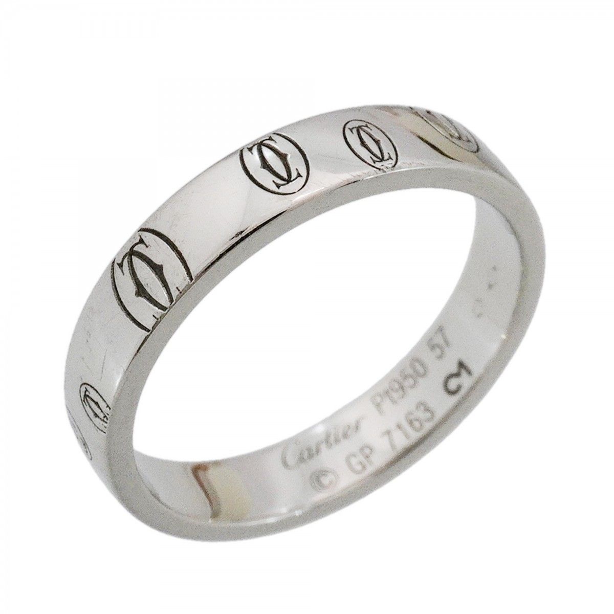 Cartier Ring Happy Birthday Platinum