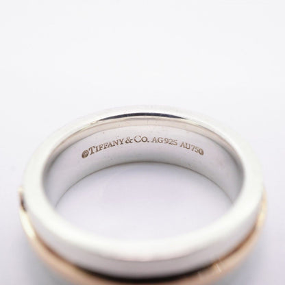 Tiffany & Co Ring Narrow 18k Pink Gold 925 Sterling Silver — view 4