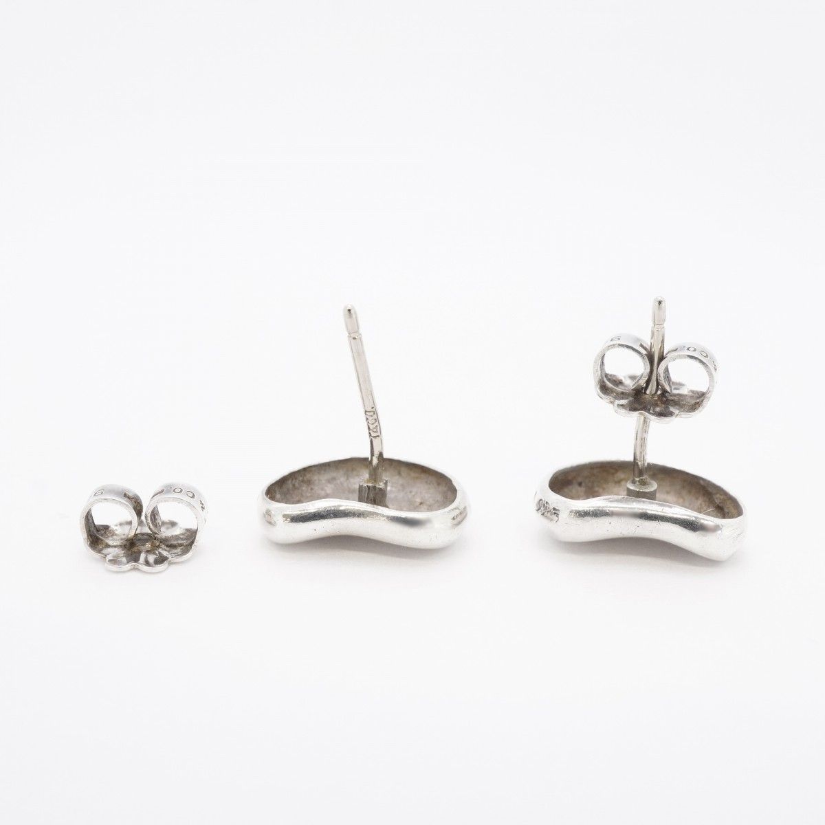 Tiffany & Co Earrings Bean 925 Sterling Silver — view 3