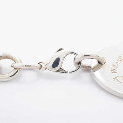 Tiffany & Co Choker Return Heart 925 Sterling Silver Necklace — view 4
