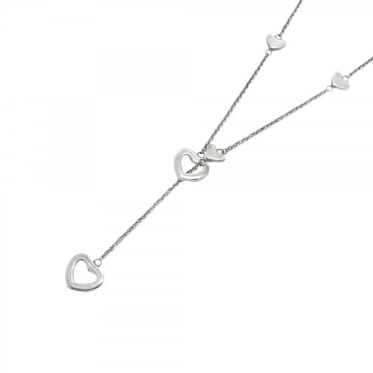 Tiffany & Co Necklace Heart Link Lariat 925 Sterling Silver