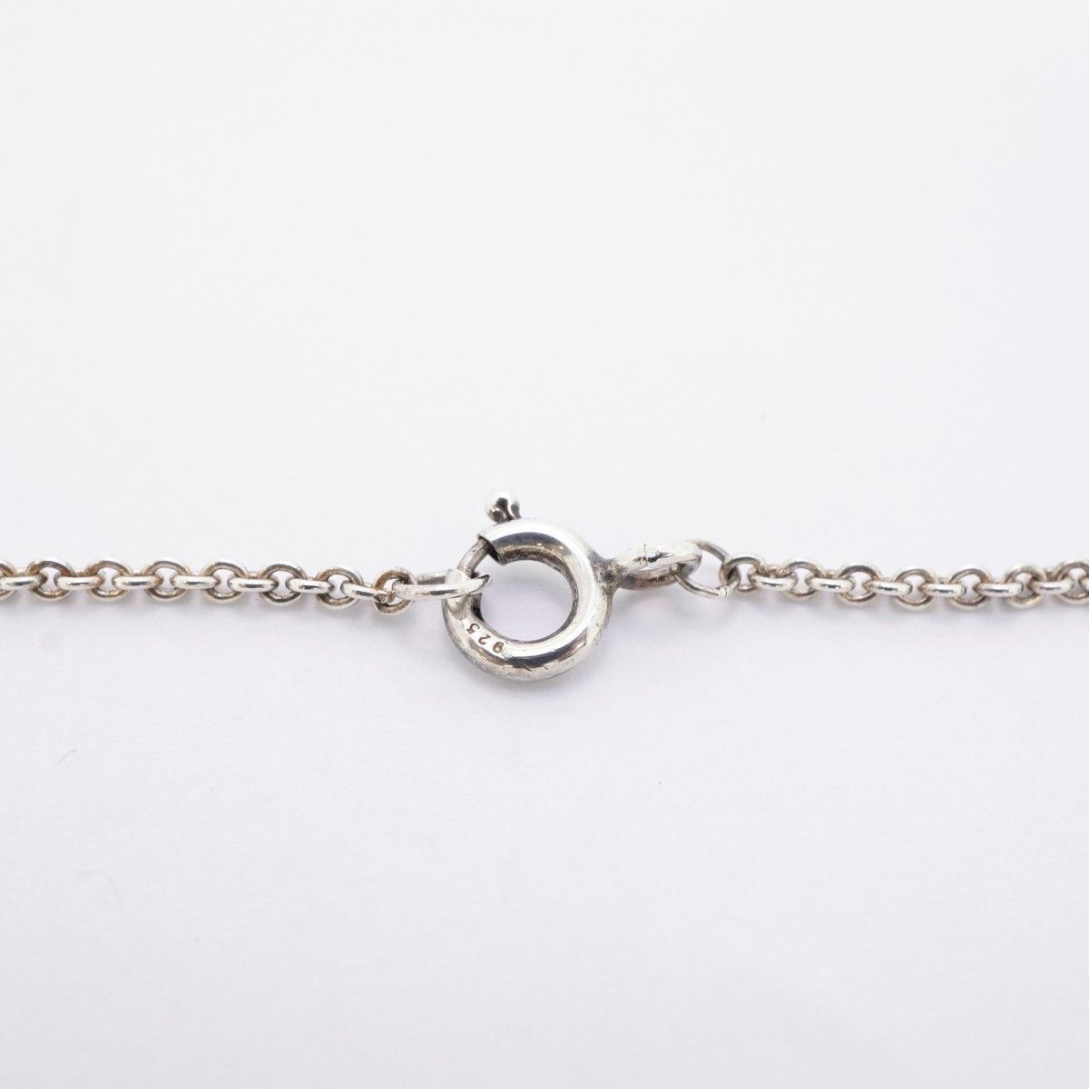 Tiffany & Co Necklace Heart Link Lariat 925 Sterling Silver — view 4