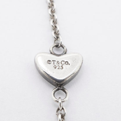 Tiffany & Co Necklace Heart Link Lariat 925 Sterling Silver — view 5
