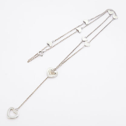 Tiffany & Co Necklace Heart Link Lariat 925 Sterling Silver — view 3