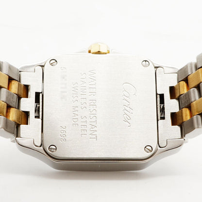 Cartier Santos SM White Dial Watch — view 5