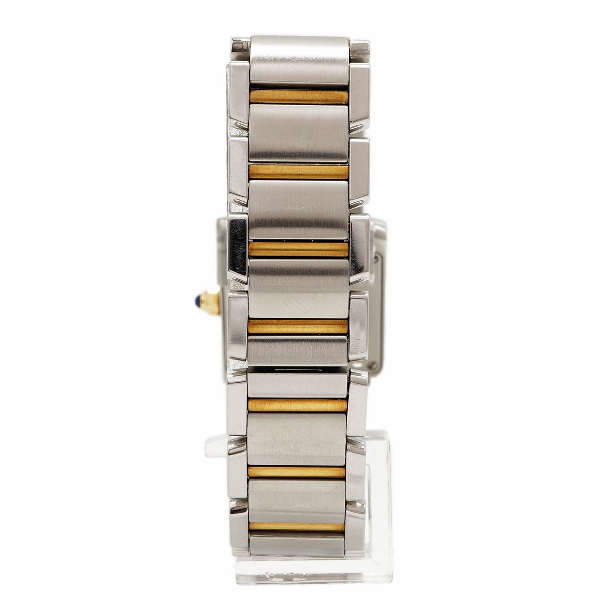 Cartier Tank Francaise SM White Dial Watch — view 8